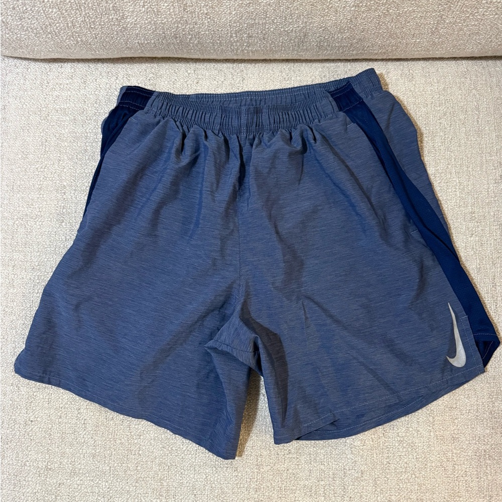 Nike Lined Blue Athletic Shorts